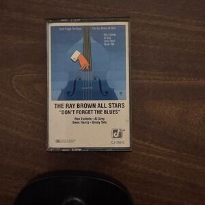 Ray Brown All Stars Don't Forget The Blues Cassette Tape Concord Jazz CJ-293-C